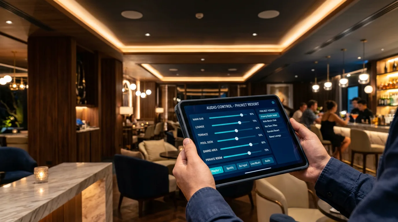 AUDAC Touch 3.0: Projects, Roles and Access — Managing Audio Across Multiple Venues