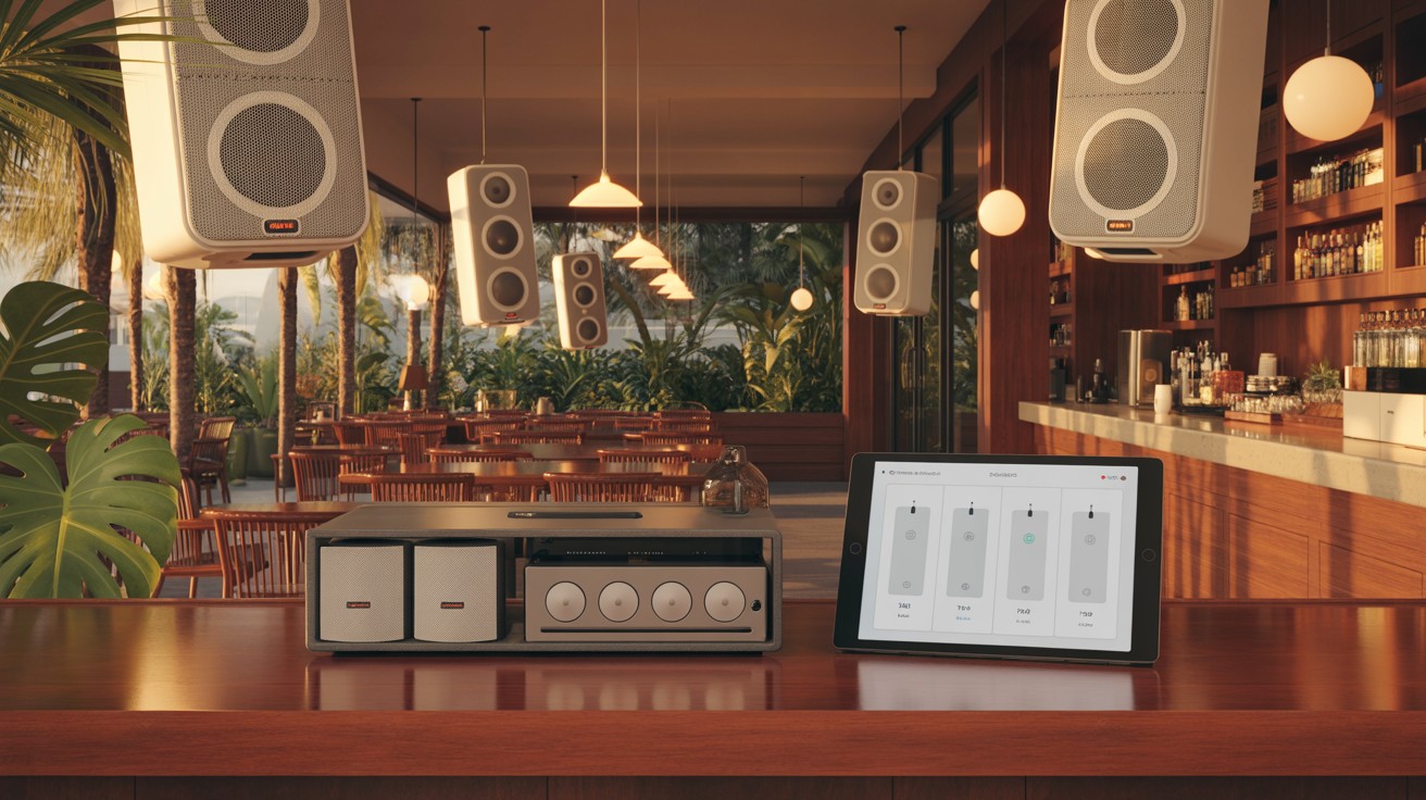 AUDAC для ресторанов и кафе Пхукета: почему бельгийский звук выбирают профессионалы