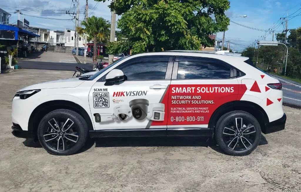 WLTT branded service vehicle